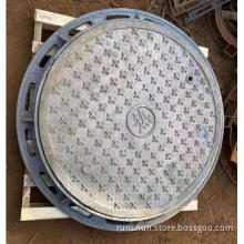 Round ductile manhole cover old style CO650 D400